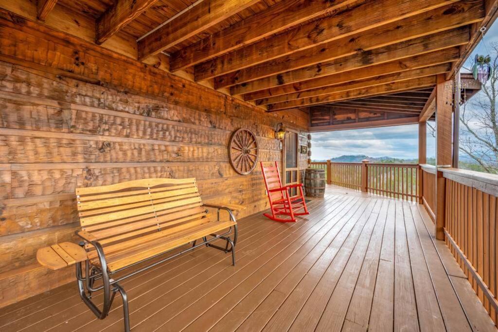 Over The Mountain - Smoky Mountain View Cabin Sevierville Εξωτερικό φωτογραφία