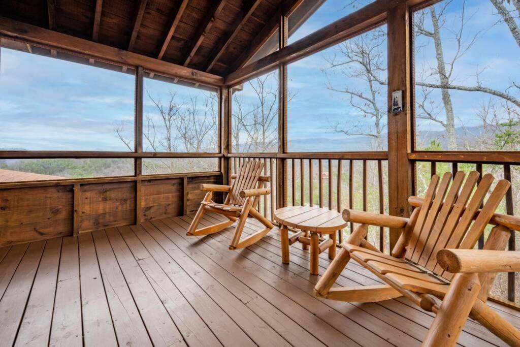 Over The Mountain - Smoky Mountain View Cabin Sevierville Εξωτερικό φωτογραφία