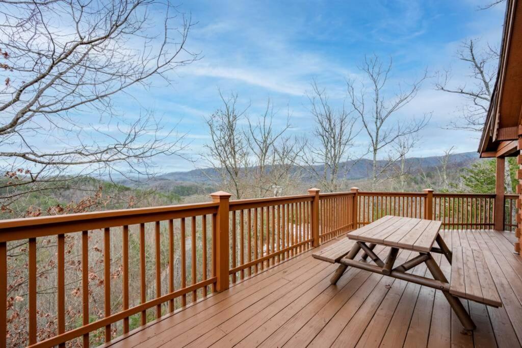 Over The Mountain - Smoky Mountain View Cabin Sevierville Εξωτερικό φωτογραφία