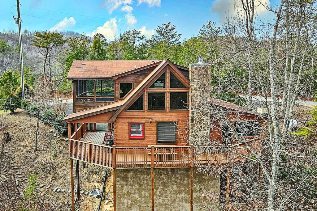 Over The Mountain - Smoky Mountain View Cabin Sevierville Εξωτερικό φωτογραφία